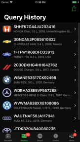 Check VIN Decoder screenshot