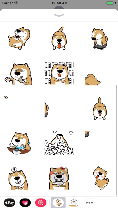 Bull Dog Animated Sticker Pack screenshot 3