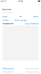 Omni Translator screenshot #1 for iPhone