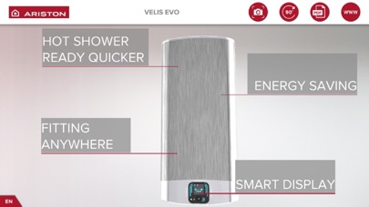 Screenshot #2 pour Ariston Velis Evo 3D
