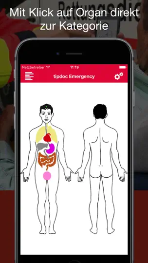 Screenshot von Tip Doc Emergency Account Ver auf dem iPhone 2