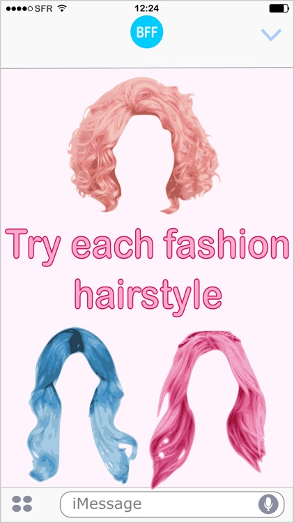 My Hair Stickers - try hair