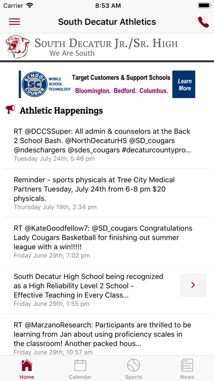 South Decatur Athletics