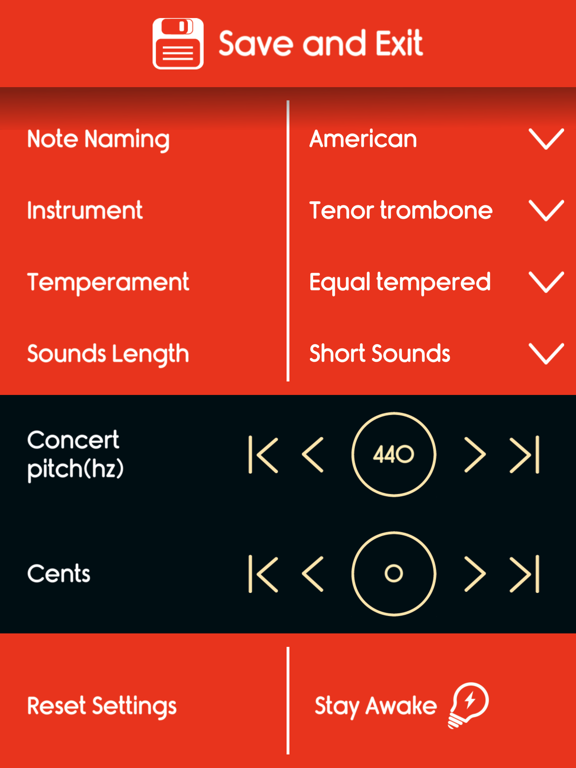 Screenshot #5 pour Trombone Tuner