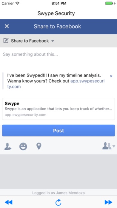 SwypeSecurity screenshot 3