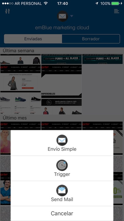 emBlue marketing cloud screenshot-3