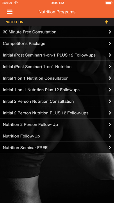 WieFit Nutrition & Training screenshot 3