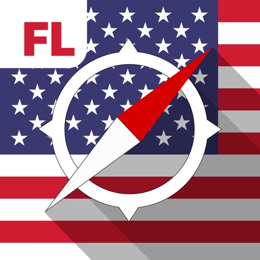 Florida, US Offline Navigation icon