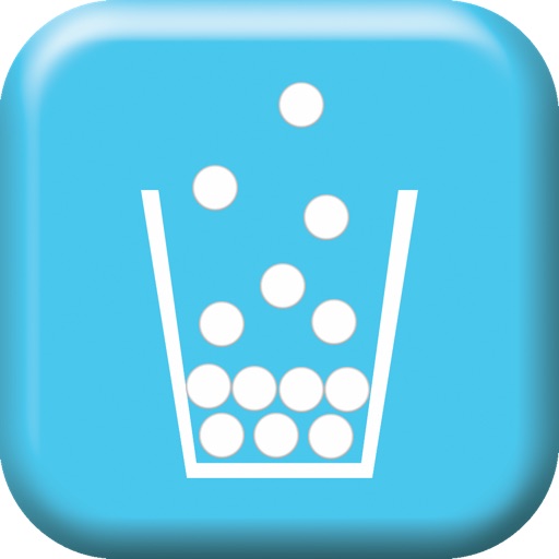 100 Falling Balls - Fill The Cups: mini arcade game edition iOS App