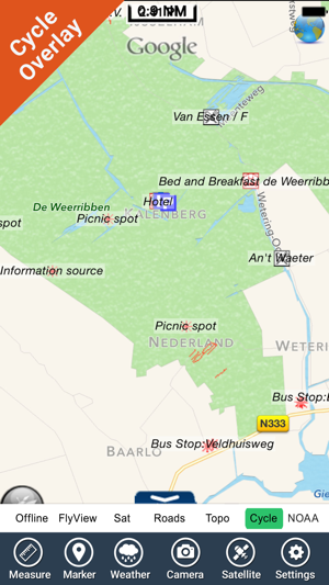 De Weerribben-Wieden NP GPS and outdoor map(圖2)-速報App