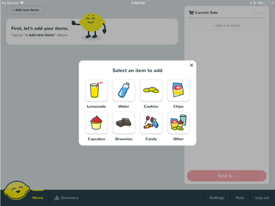 App screenshot