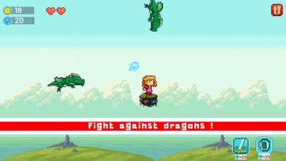 Pixel Knight: Fantasy Forest screenshot 2