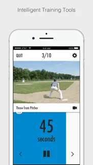 baseball training iphone screenshot 1