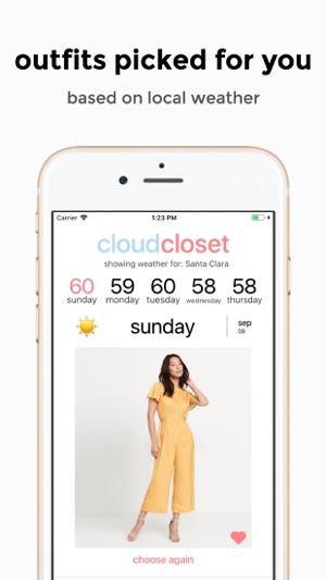 CloudCloset – Weather Dresser(圖2)-速報App
