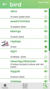 Hidatsa Dictionary screenshot #3 for iPhone