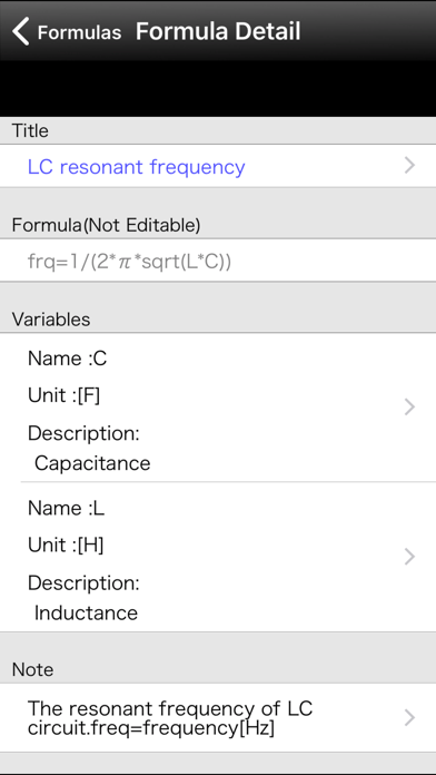 CalcXLite iPhone screenshot 3 - Utilities app