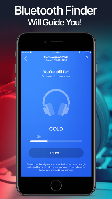 Find My Headphones - Wireless Screenshot 2