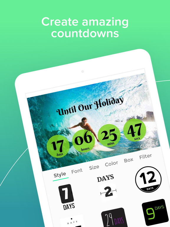 Screenshot #4 pour Cloxee - Compte à rebours