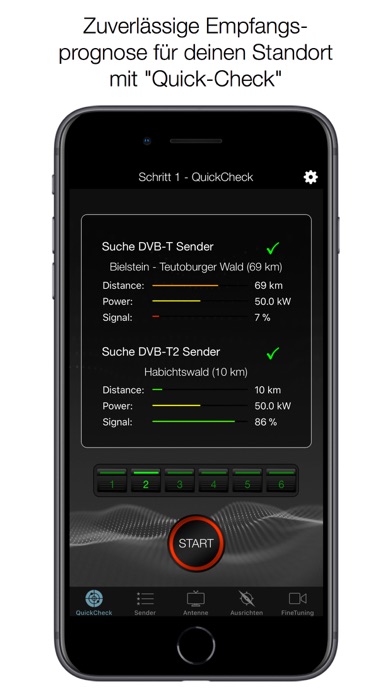 DVB-T2 Finder screenshot 1