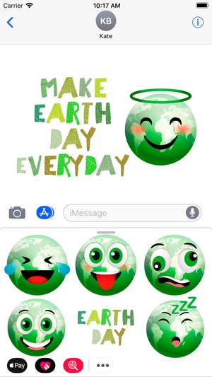 Green emojis for Earth Day(圖2)-速報App