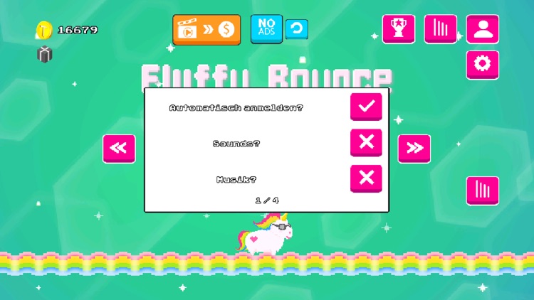 Fluffy Bounce - A unicorn tale screenshot-3