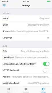 How to cancel & delete app for blogger blogspot 1