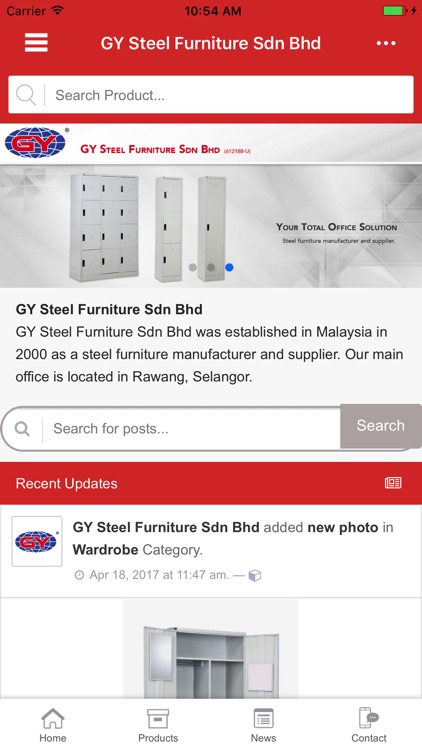 GY Steel Furniture Sdn Bhd