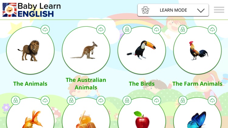 Baby Learn - ENGLISH