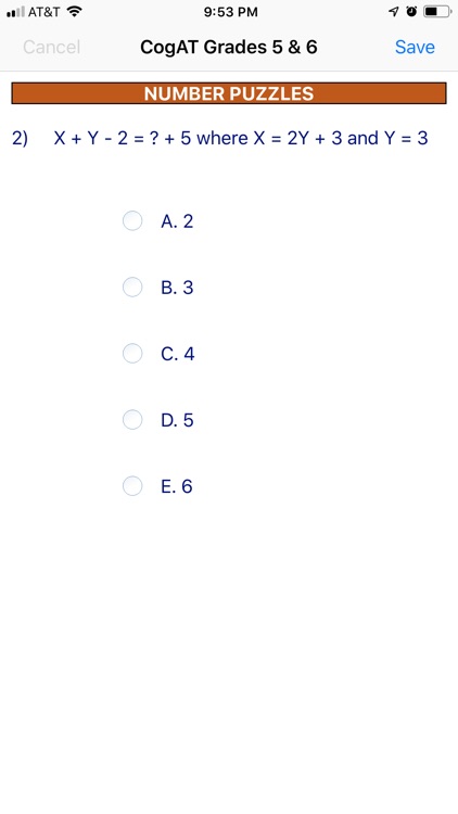 CogAT Grades 5 & 6 screenshot-4