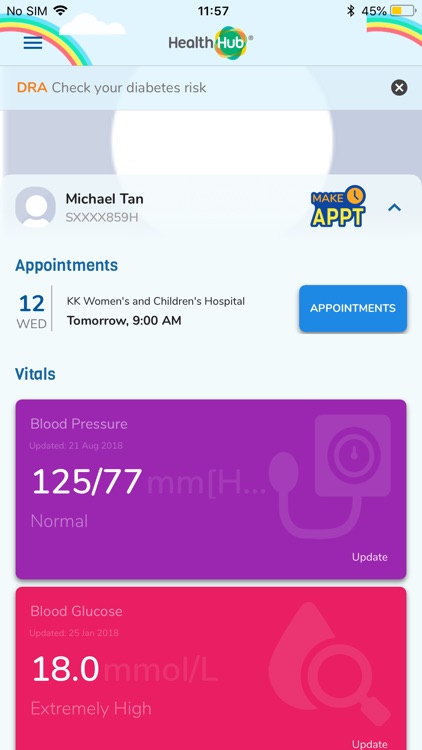 HealthHub SG screenshot-0
