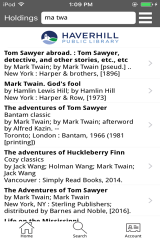 Haverhill Public Library Mobile screenshot 2