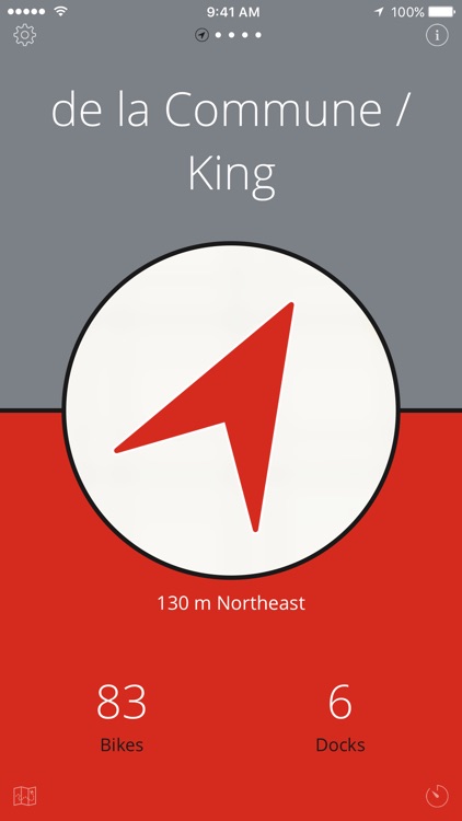 Montreal Bikes — A One-Tap Bixi Bike App