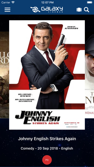 Screenshot #1 pour Galaxy Cinemas UAE