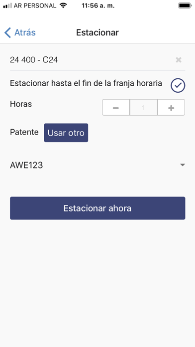 App screenshot