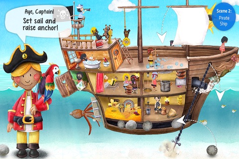 Tiny Pirates: Toddler's App screenshot 3