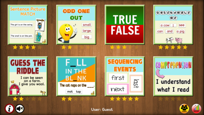 I Can Read & Make Sentence ESL Screenshot