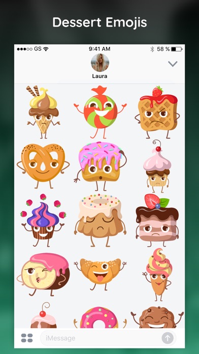 Sweet Emojis Text Sticker App screenshot 3