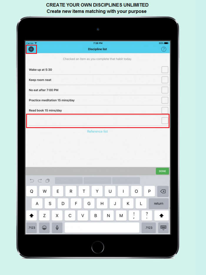 Self-discipline build good habitsmake happy life