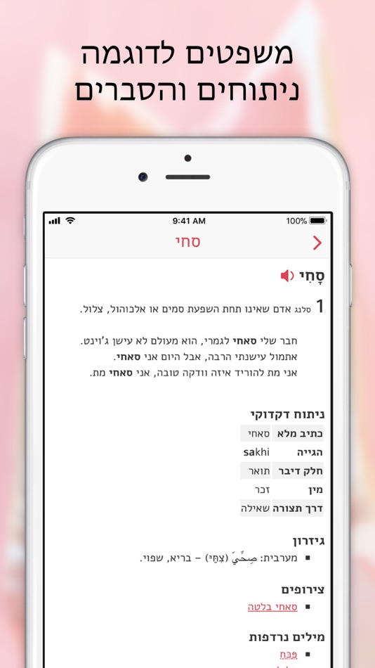 #3. מילון (iOS) By: Hemism LLC