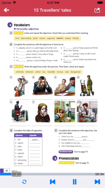 剑桥英语青少版第1级别 screenshot-4