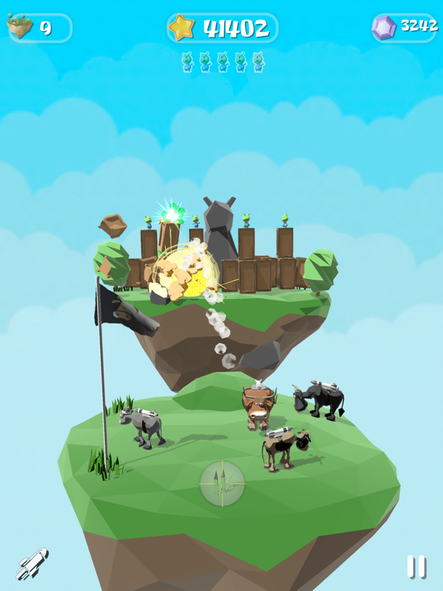 ‎Rocket Cows Screenshot