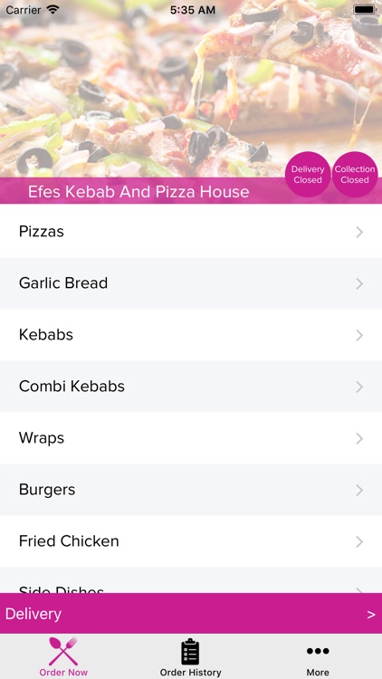 Efes Kebab And Pizza House