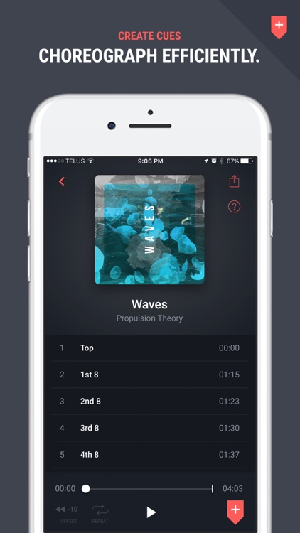 FiveSix: Music Playback for Dance Choreography