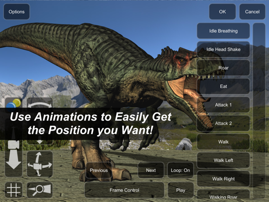 Allosaurus Mannequin iPad screenshot 4 - Education app