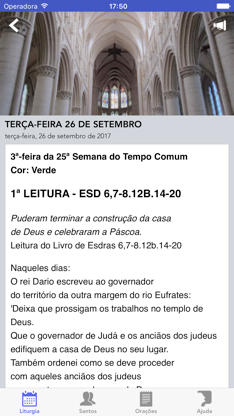 Liturgia Diária para Católicos screenshot 2