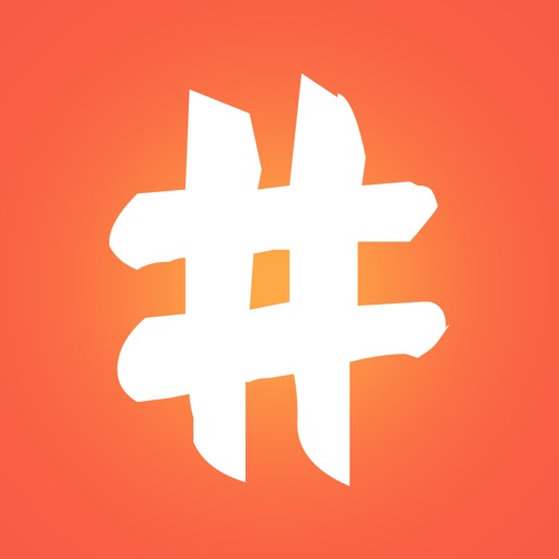 Hot Hashtags for Instagram, Facebook & Twitter Icon
