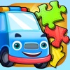 宝宝拼图游戏：认知交通工具大巴士 - iPadアプリ