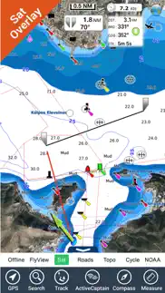 boating greece hd gps charts iphone screenshot 1