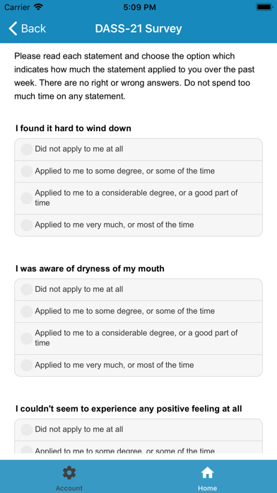 PsychSurveys Screenshot