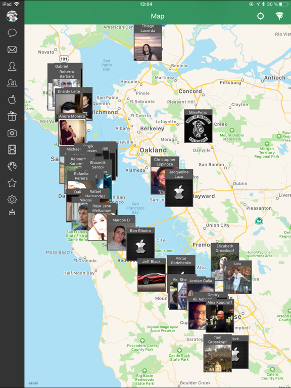 SNAF iPad screenshot 5 - Social Networking app